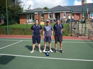 Men's Champion Myles Fletcher (R) and Runner Up Jonathan Bissett (L)