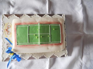 The 30th Cake - iced by Norma
